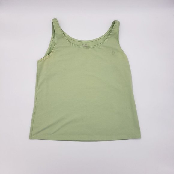 PM Eileen Fisher Green Tank Top - Picture 1 of 6